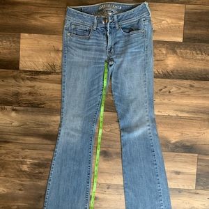 American Eagle Outfitters Kick Boot Super Stretch Jeans